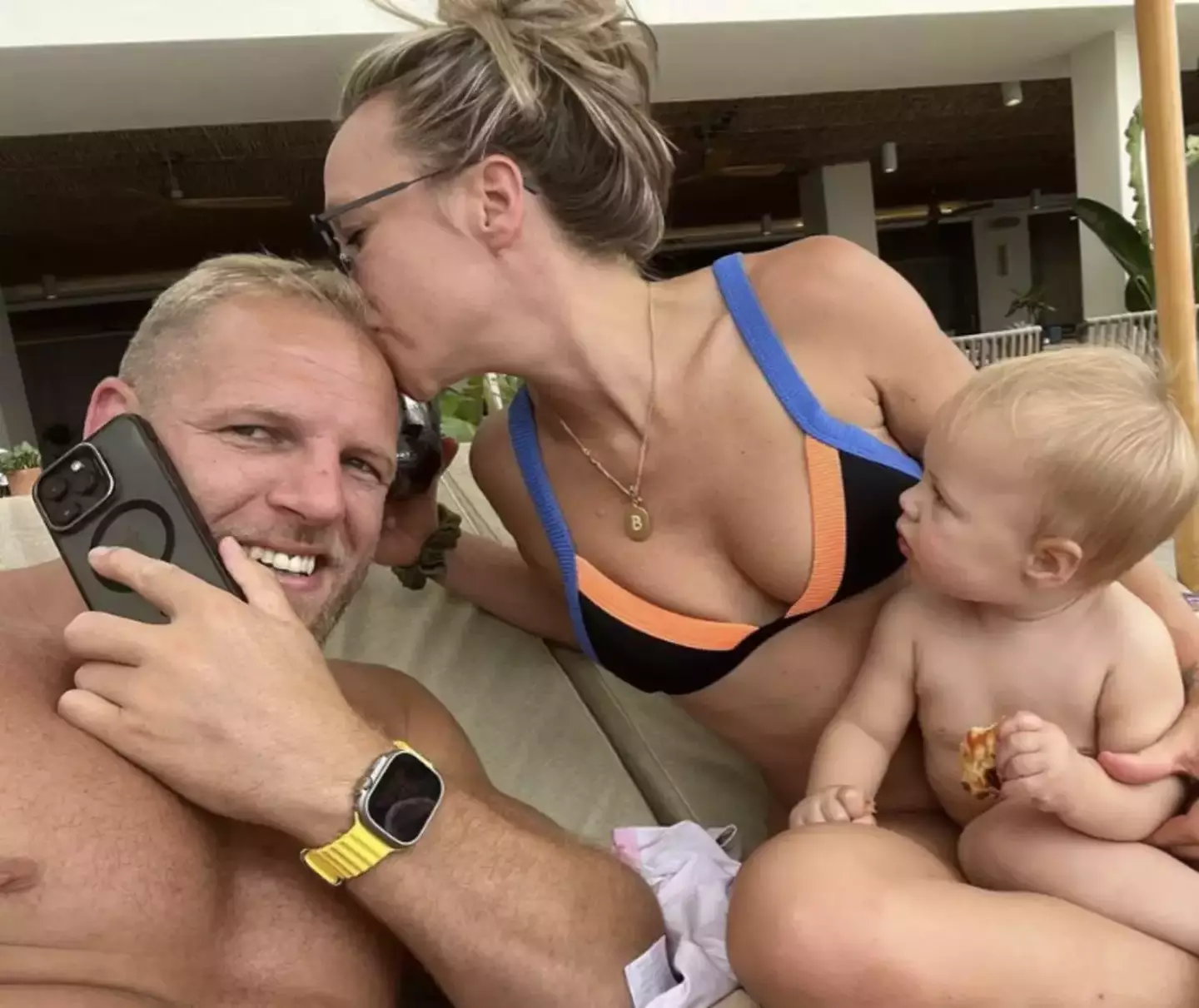 Chloe Madeley and James Haskell share a child together and have agreed to co-parent her following their separation.