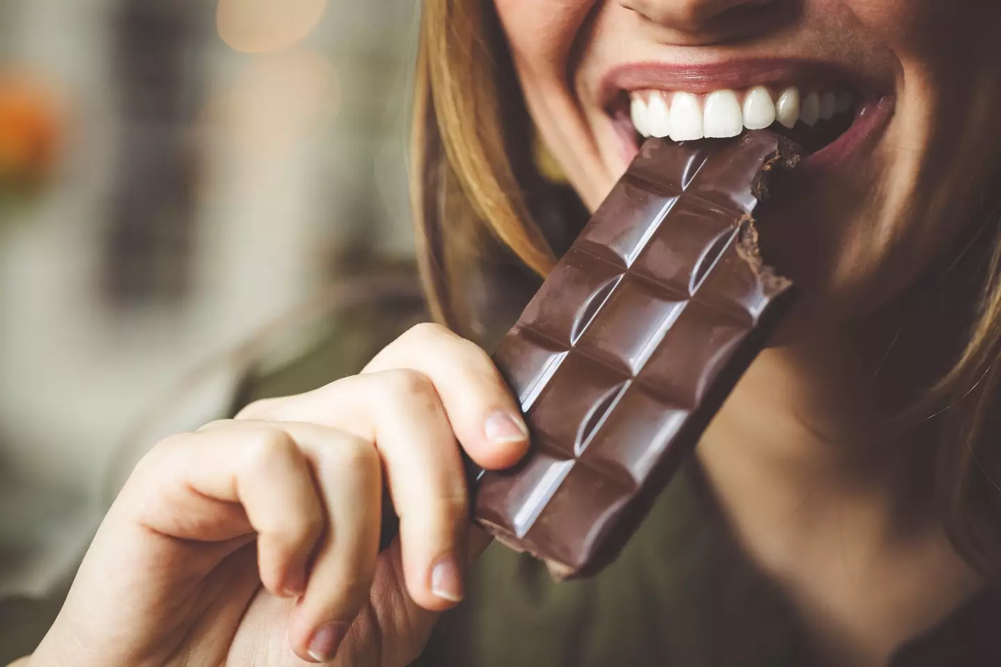 Grab yourself a big bar of dark chocolate ahead of your next cycle (Eva-Katalin/Getty)
