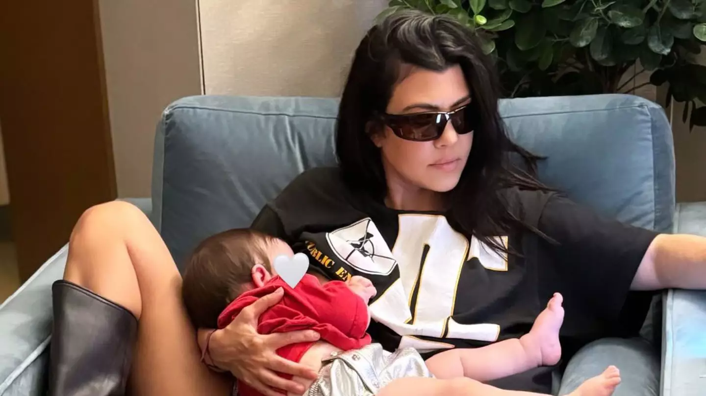 Kourtney Kardashian reveals controversial sleeping method she uses with baby Rocky