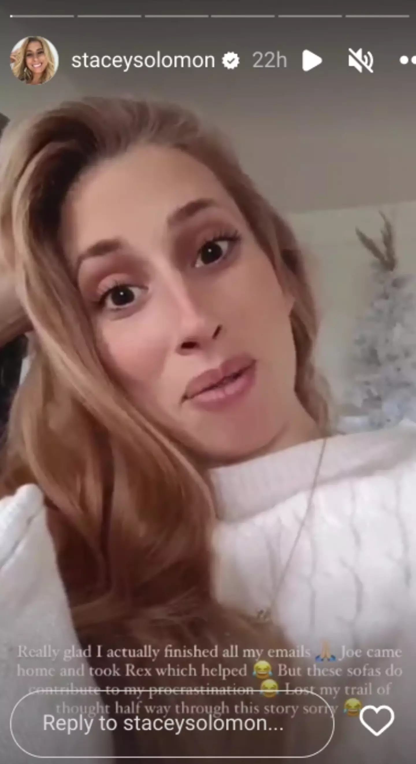 People spotted a Christmas tree in the background.