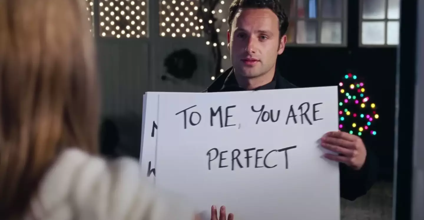 McDonald's referenced Love Actually's iconic doorstep scene in the new ad.