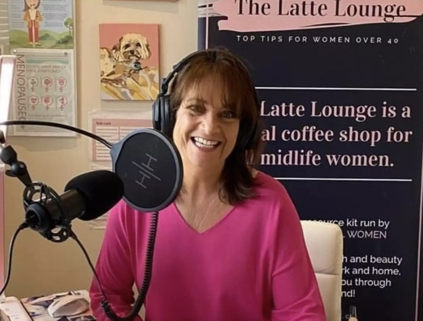 Katie began experiencing symptoms at 43.