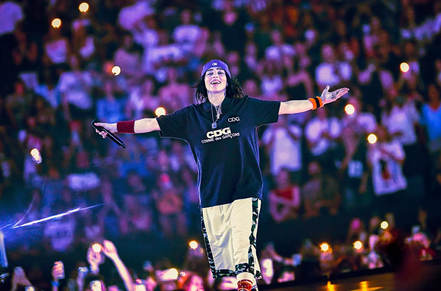 Billie Eilish has been criticised for a comment she made in Dublin (Gareth Cattermole/Getty Images for Live Nation)