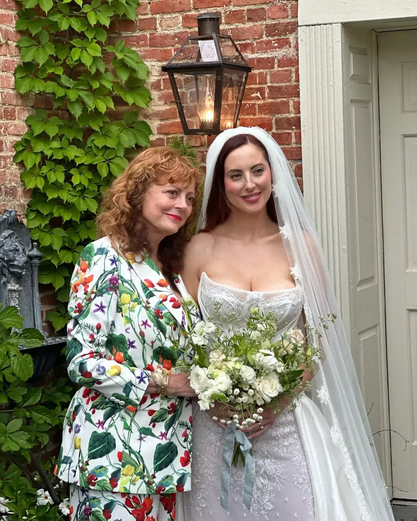 Susan Sarandon's daughter, Eva Amurri, tied the knot with Ian Hock on Saturday (29 June). (Instagram/@MarcusMcGregor)