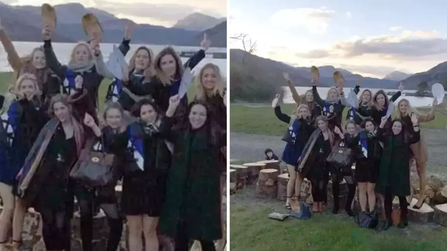 Group of women on hen do terrified after spotting disturbing detail in celebration photo
