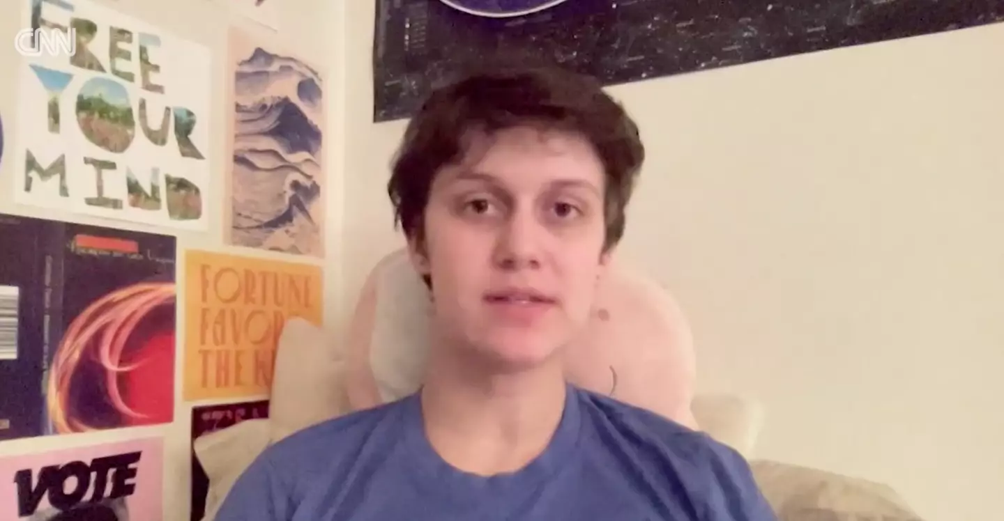 The student issued a hard-hitting message (CNN)