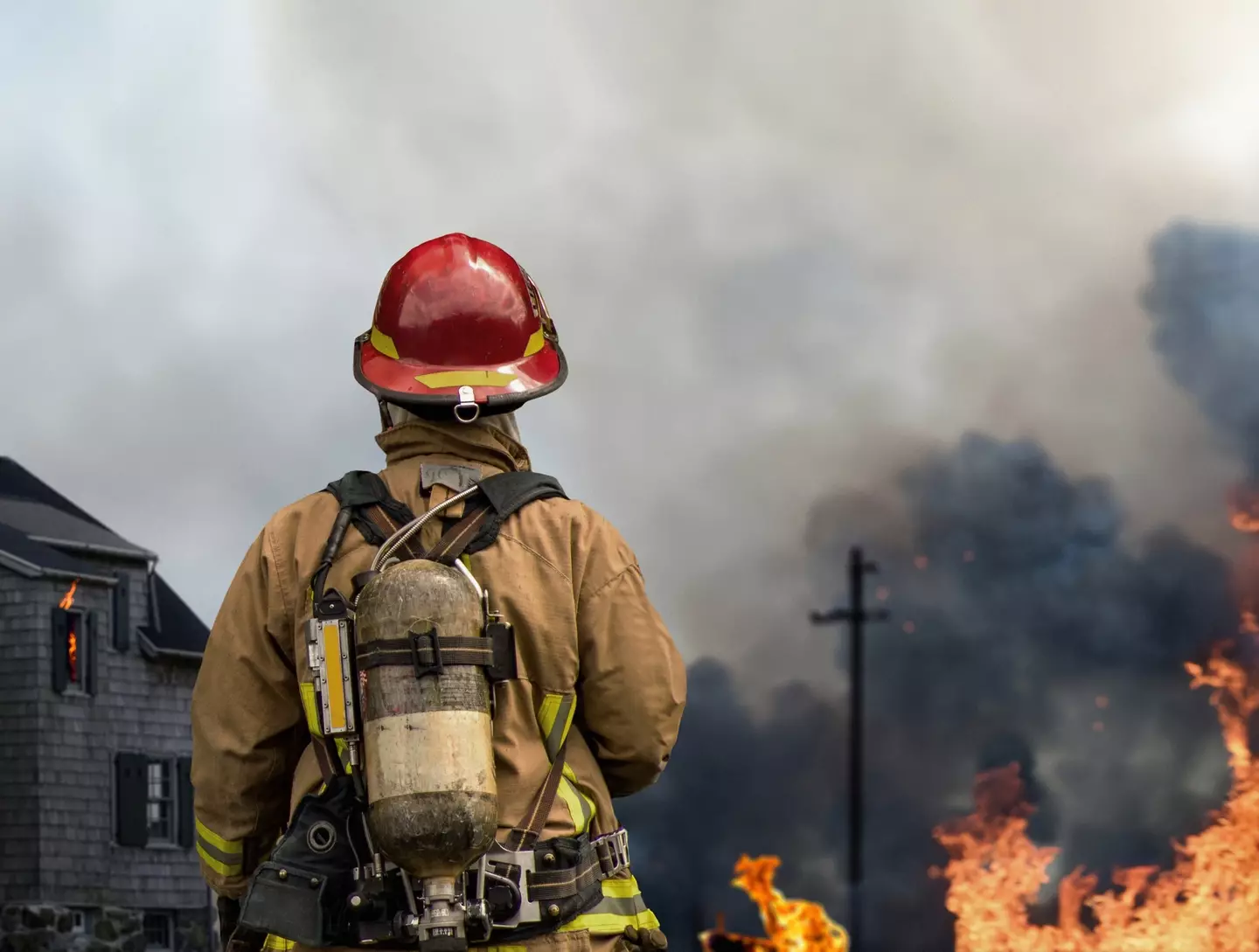 KK said she was confused why she sees male firefighters divorce (Jasmin Merdan/Getty Stock Images)