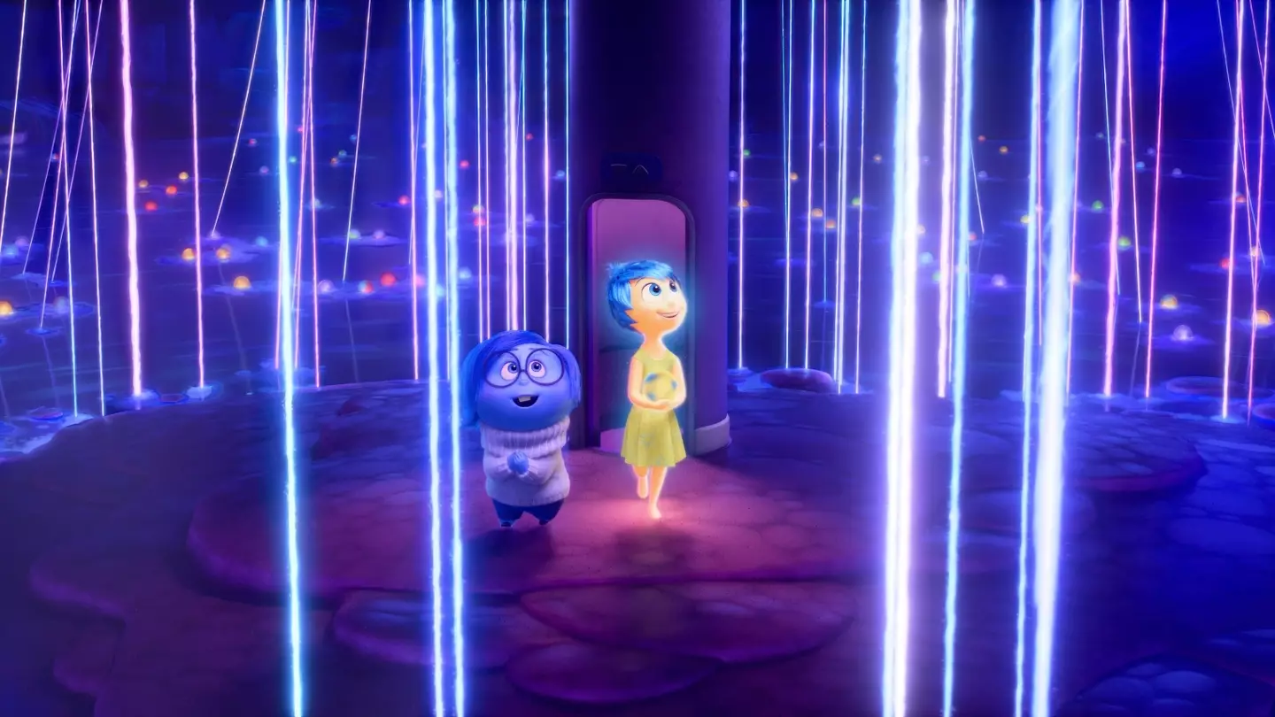 Amy shared her thoughts on if Joy displayed 'toxic positivity'. (Disney)