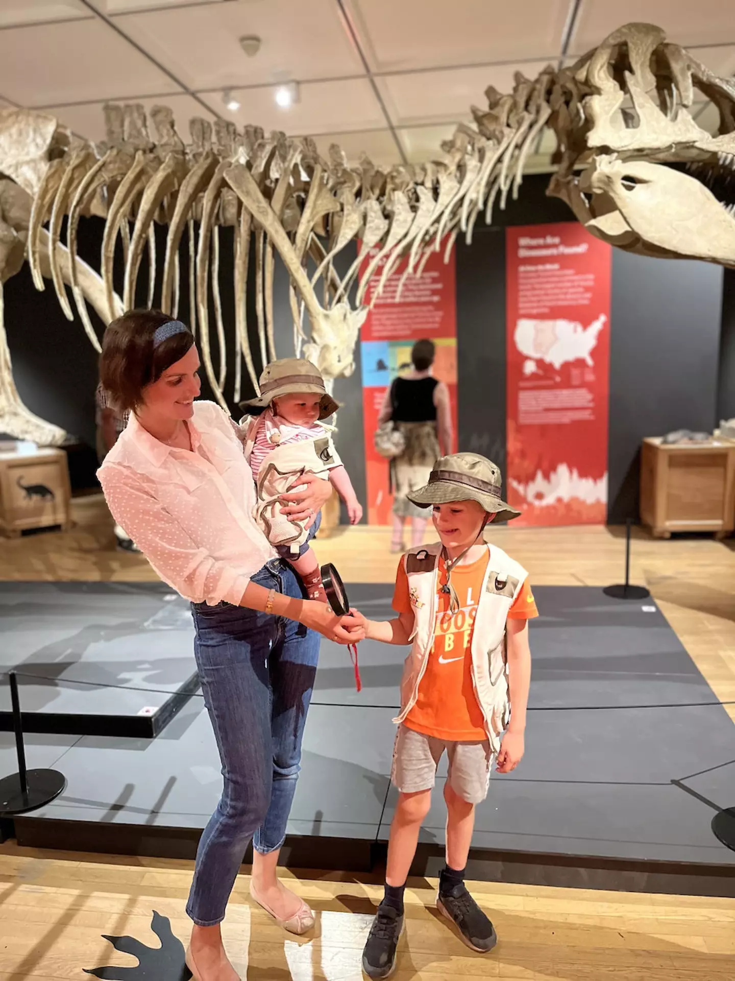 Jessica noticed the lump while breastfeeding her baby daughter.