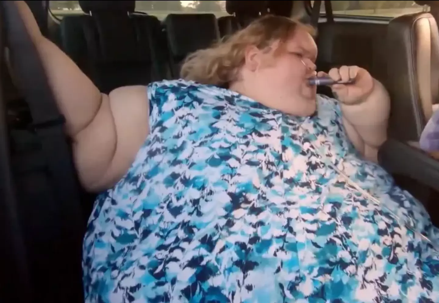 The 1000-lb Sisters star had to quit the habit in order to get her skin removal procedure signed off (TLC)