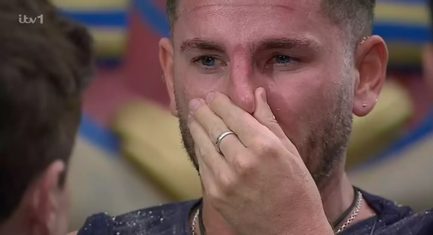 Dean was seen breaking down in tears (ITV)