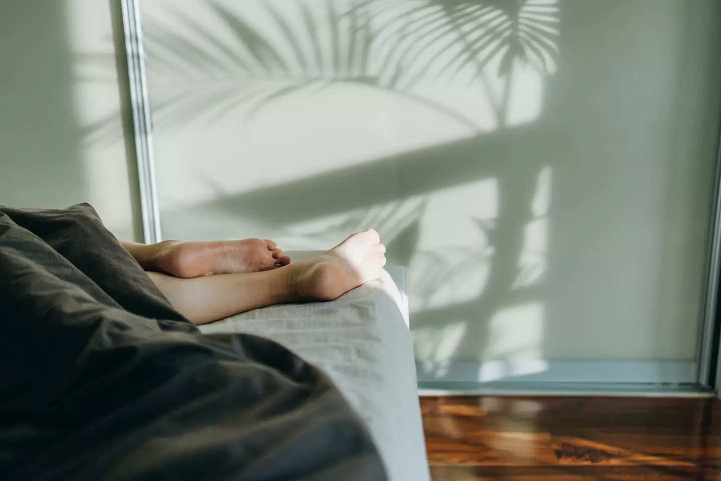 A relaxing bath can help you drift off.