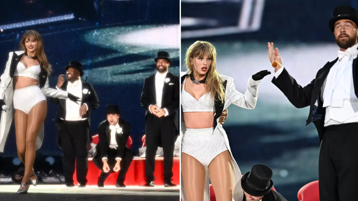 Taylor Swift brings Travis Kelce on stage during London show and fans can’t believe how much has changed
