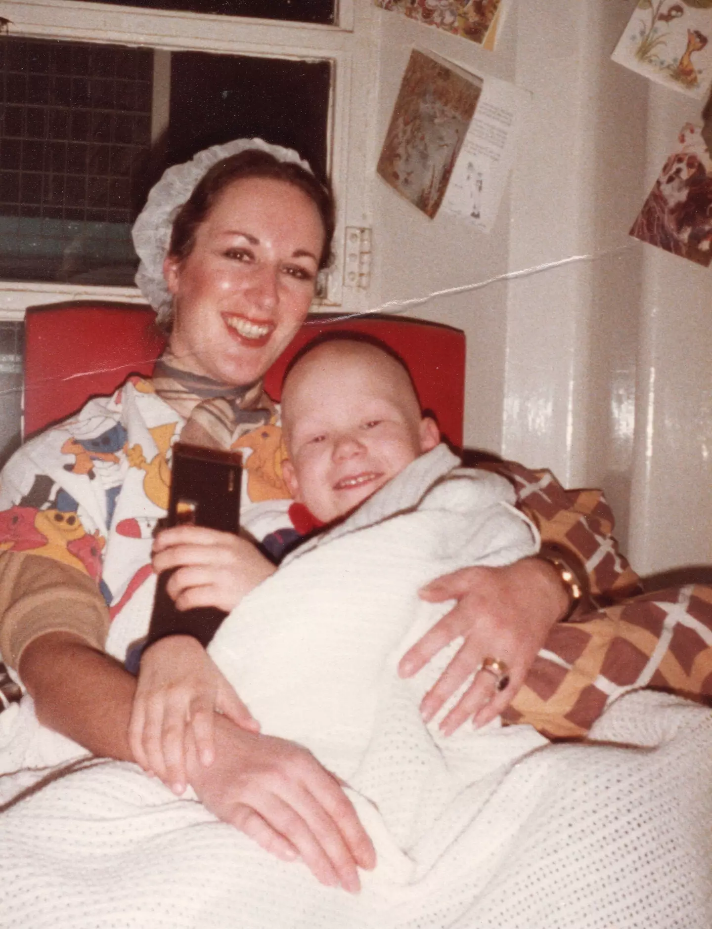 Antonya and her son, Hamish. (PA Real Life)