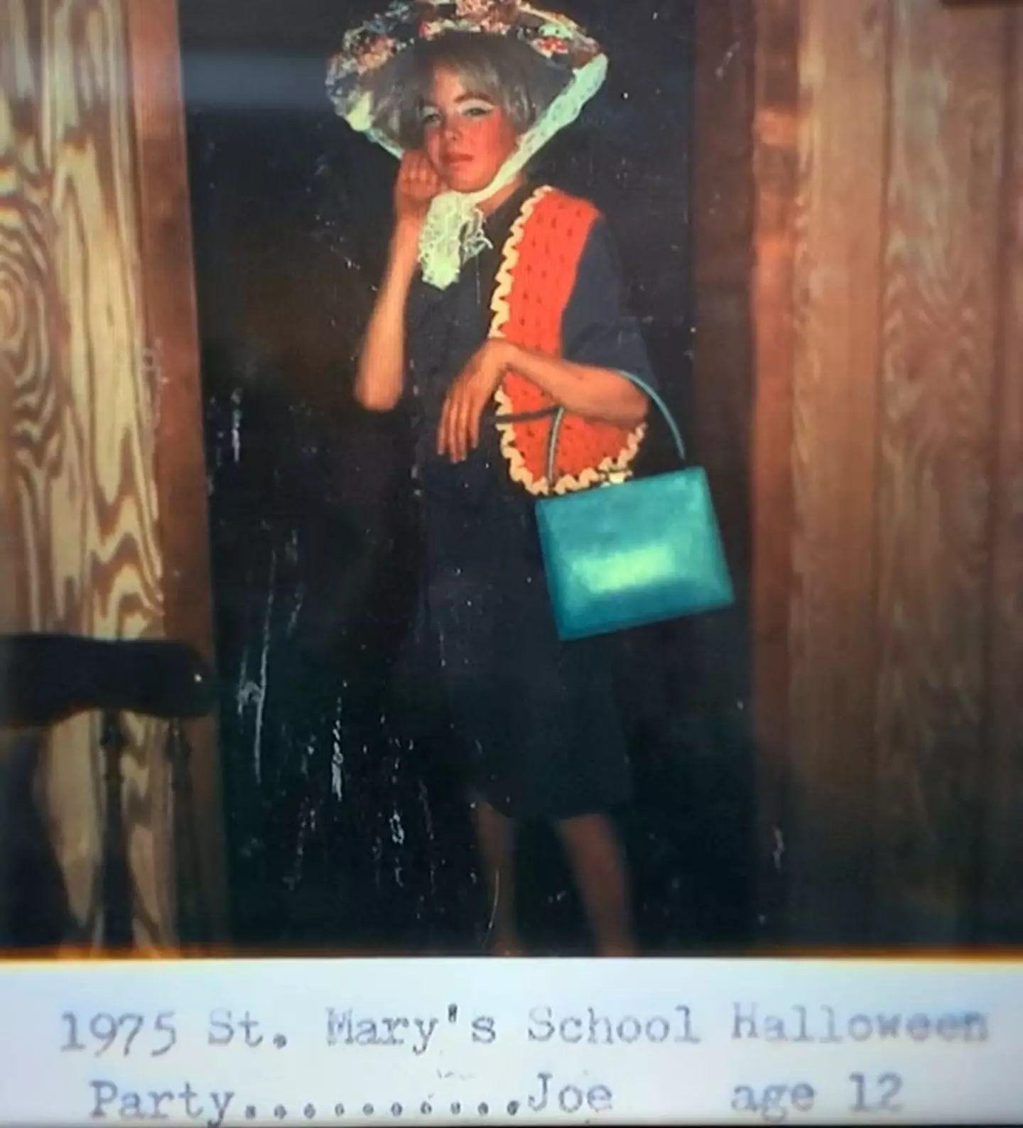 Joe Exotic as a child dressed up for Halloween (