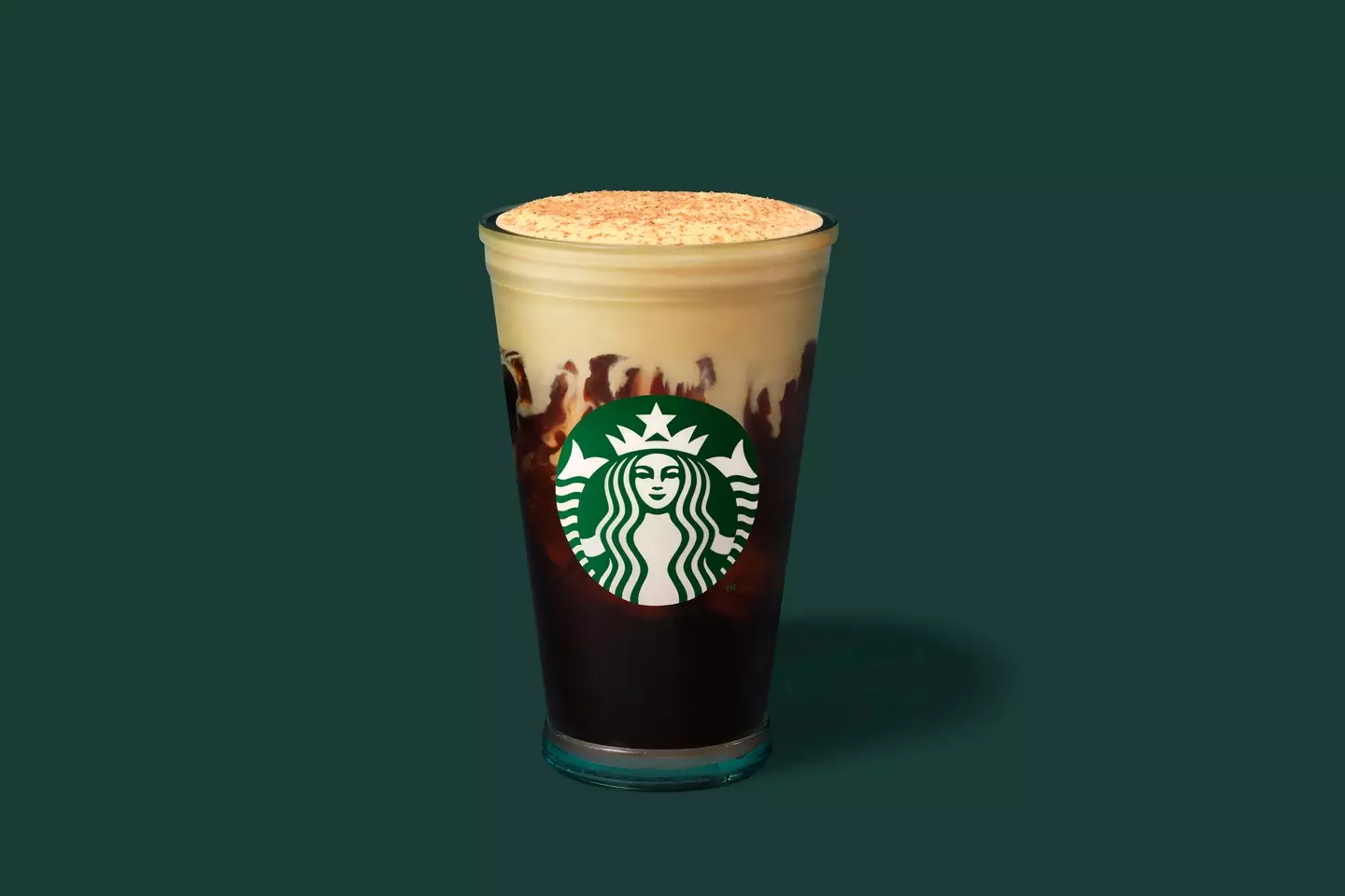 Starbucks has added another item to its menu - the pumpkin cream cold brew.