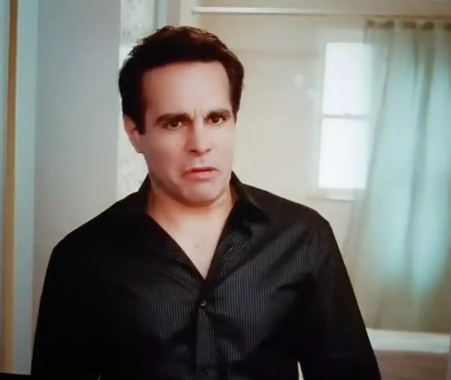 Anthony says 'what's with the gut?!' (