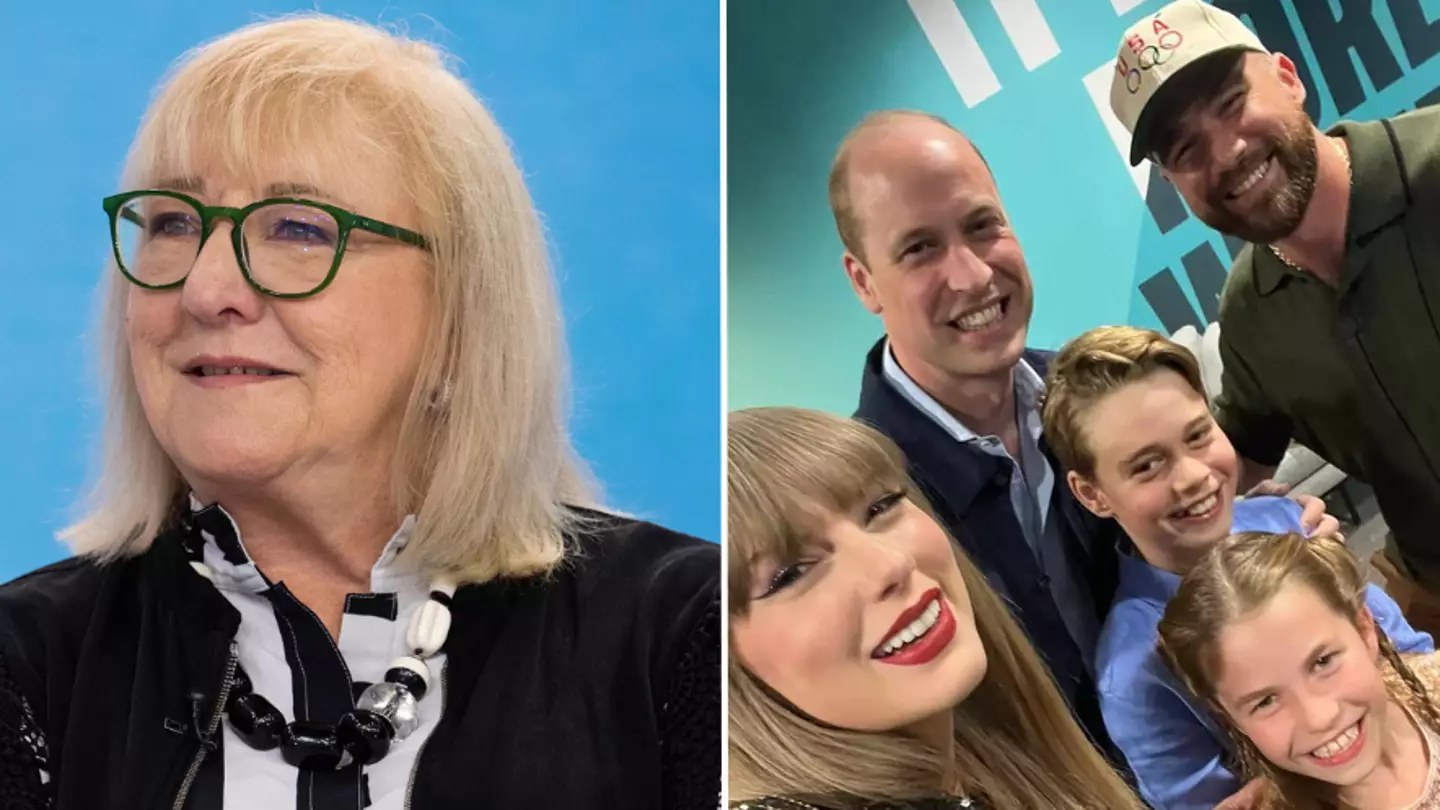 Travis Kelce's mum reacts to son meeting Prince William at Taylor Swift concert