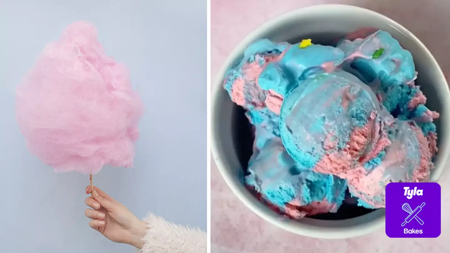 People Are Making Candy Floss Ice Cream And It Looks Amazing