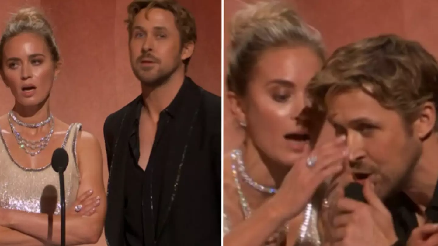 Oscars viewers praise Emily Blunt after she makes hilariously savage dig at Ryan Gosling over Barbie movie