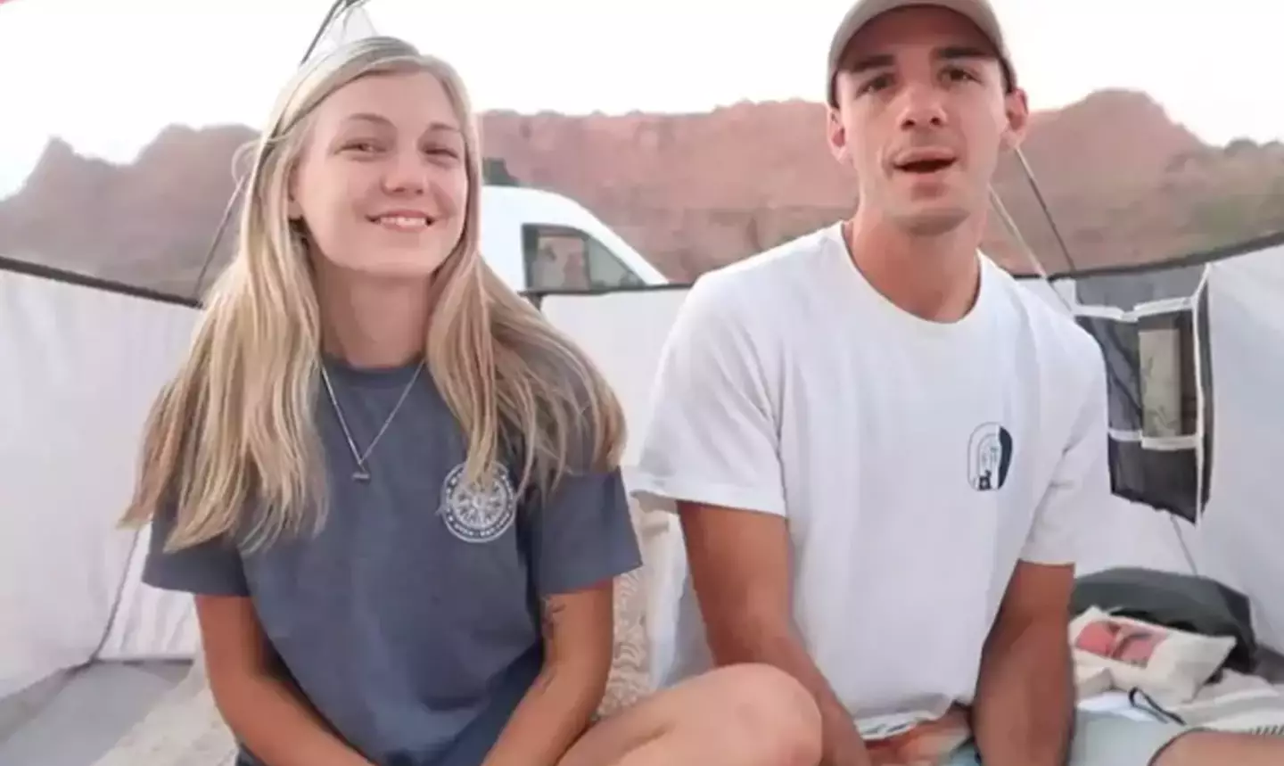 The couple had set off on a four-month RV trip (YouTube)
