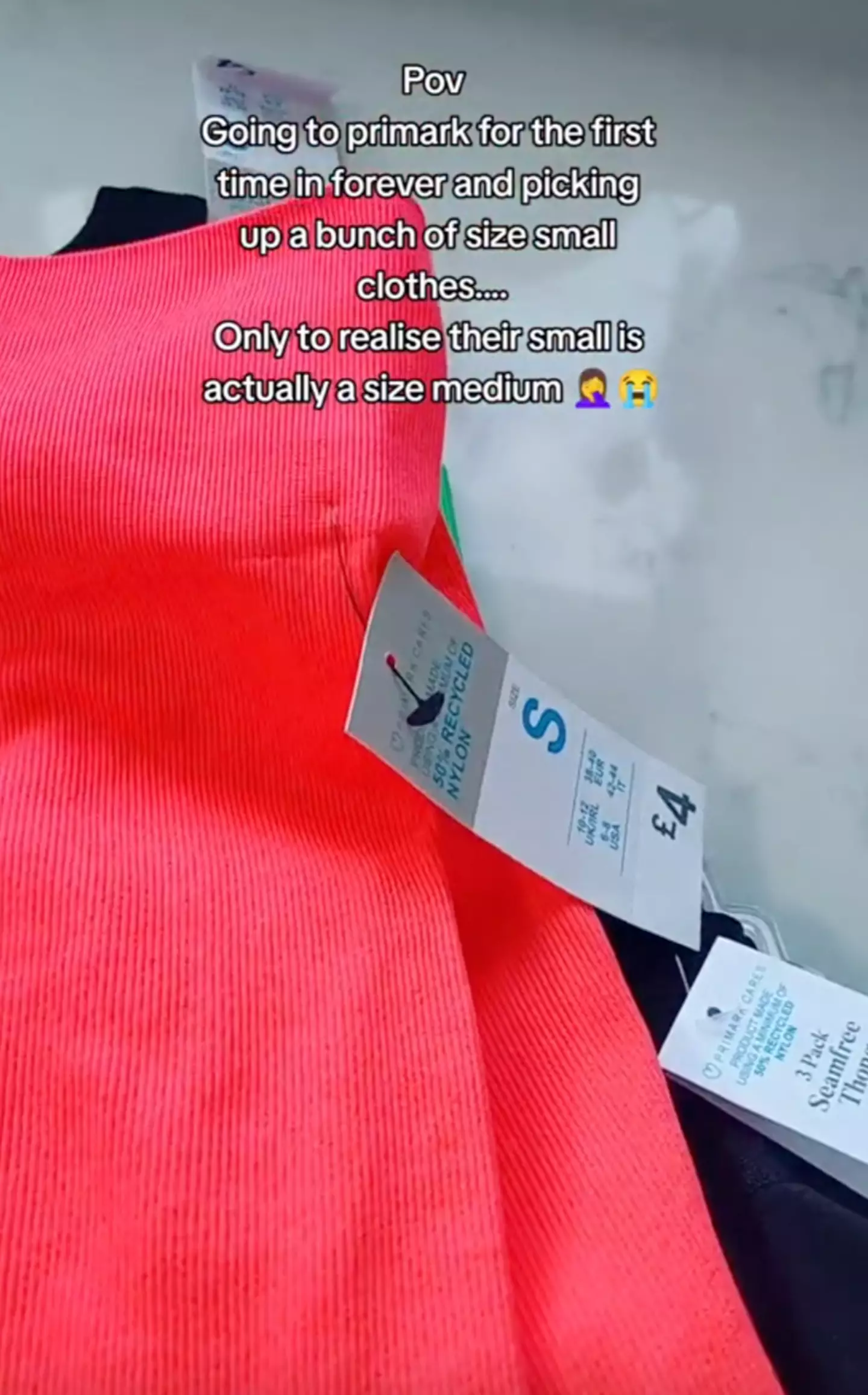 Some people found it confusing, while others joked it made them feel a lot more 'skinny'.