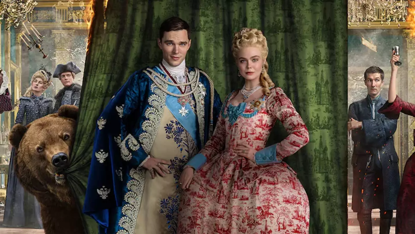 Nicholas Hoult and Elle Fanning star. (Channel 4)