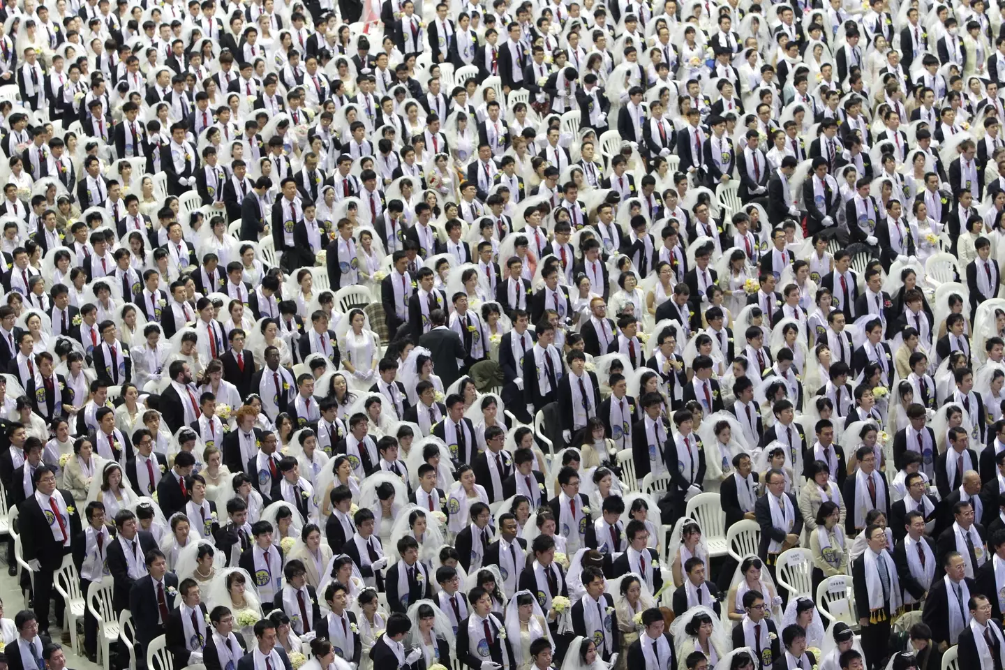 Moon reportedly engaged in orgies with his female members (Chung Sung-Jun/Getty Images)