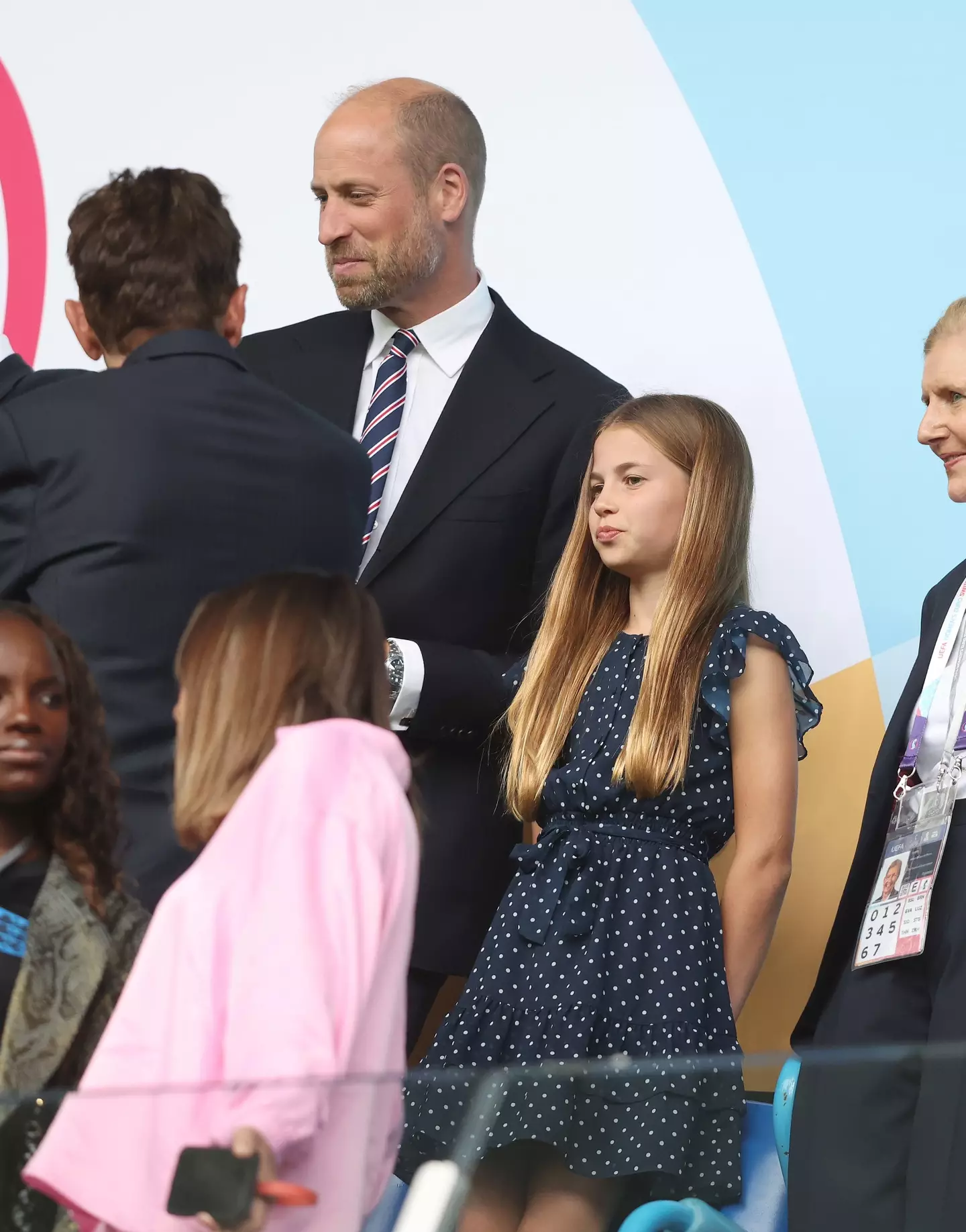 The 10-year-old attended the women's final on Sunday (Crystal Pix/MB Media/Getty Images)