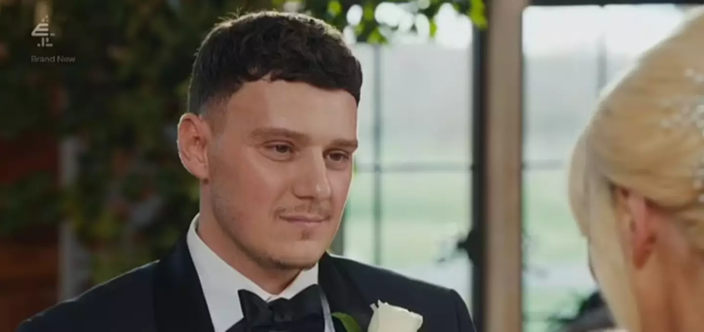JJ on Married At First Sight UK.