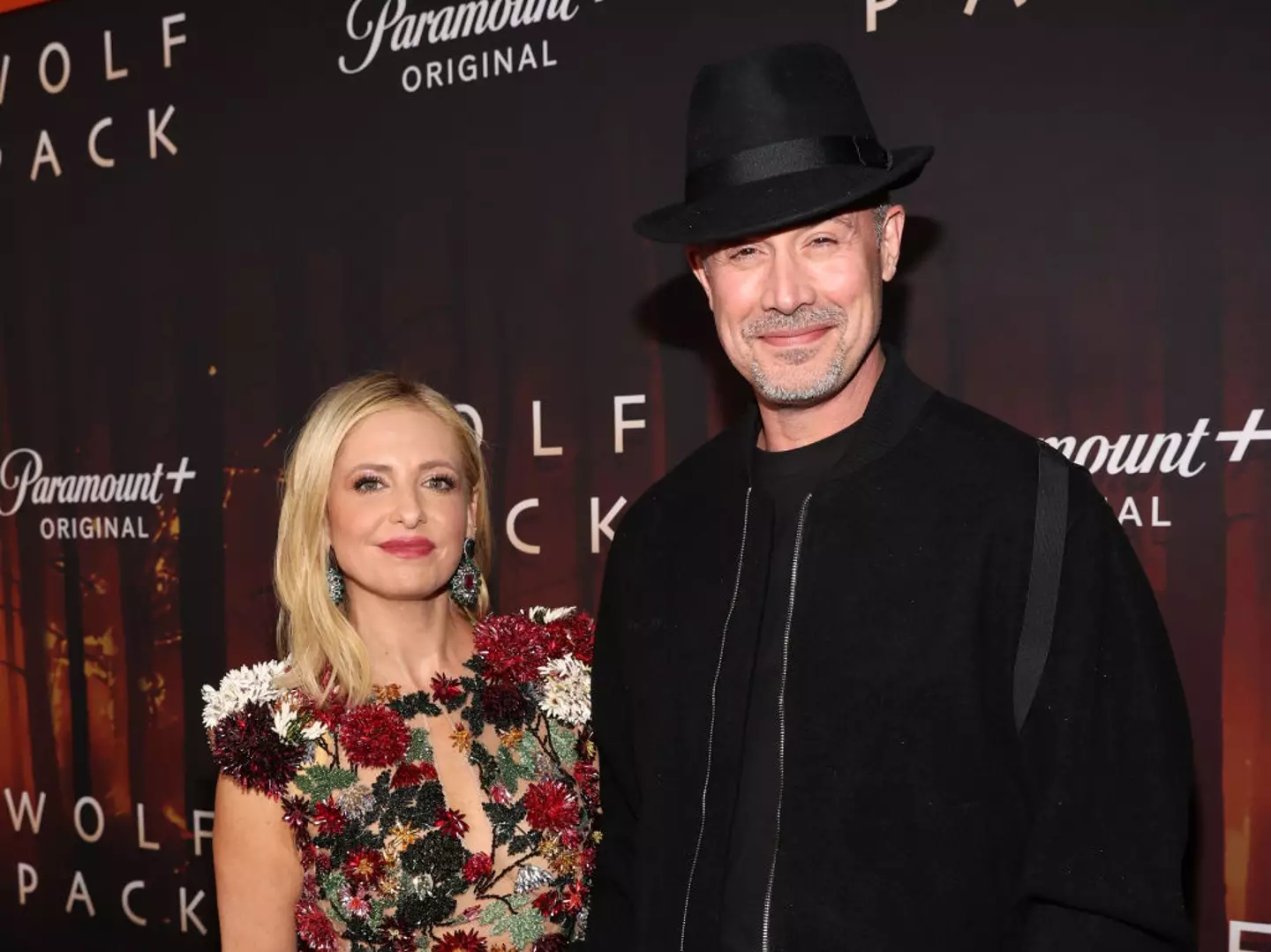 Sarah Michelle Gellar and Freddie Prinze Jr. (Jesse Grant/Getty Images for Paramount+)