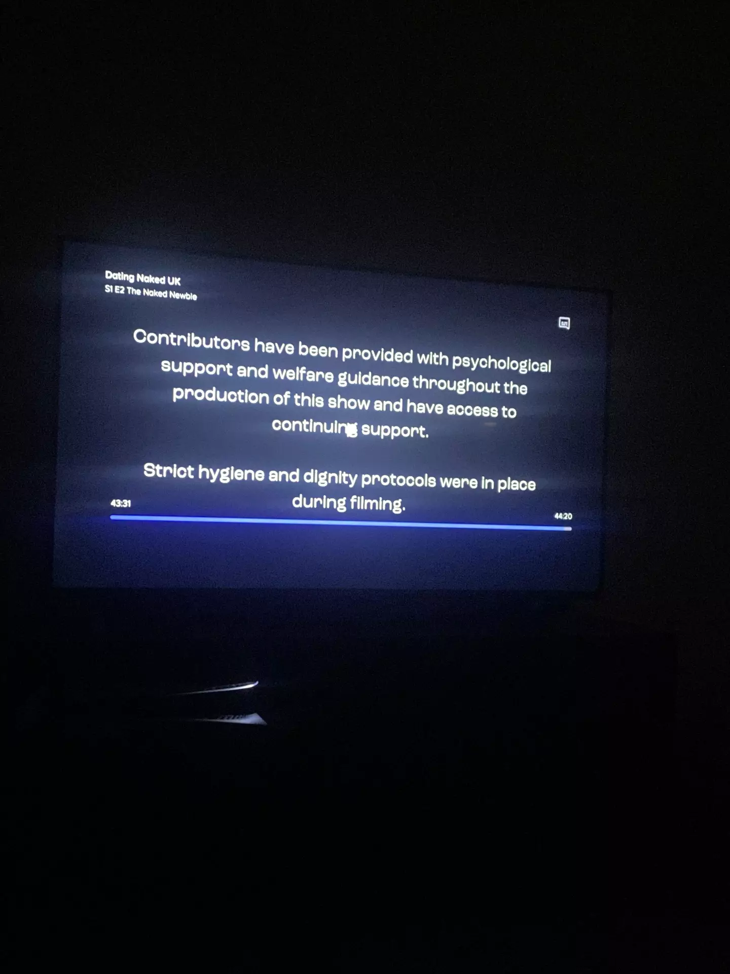 The disclaimers were necessary...(Tyla)
