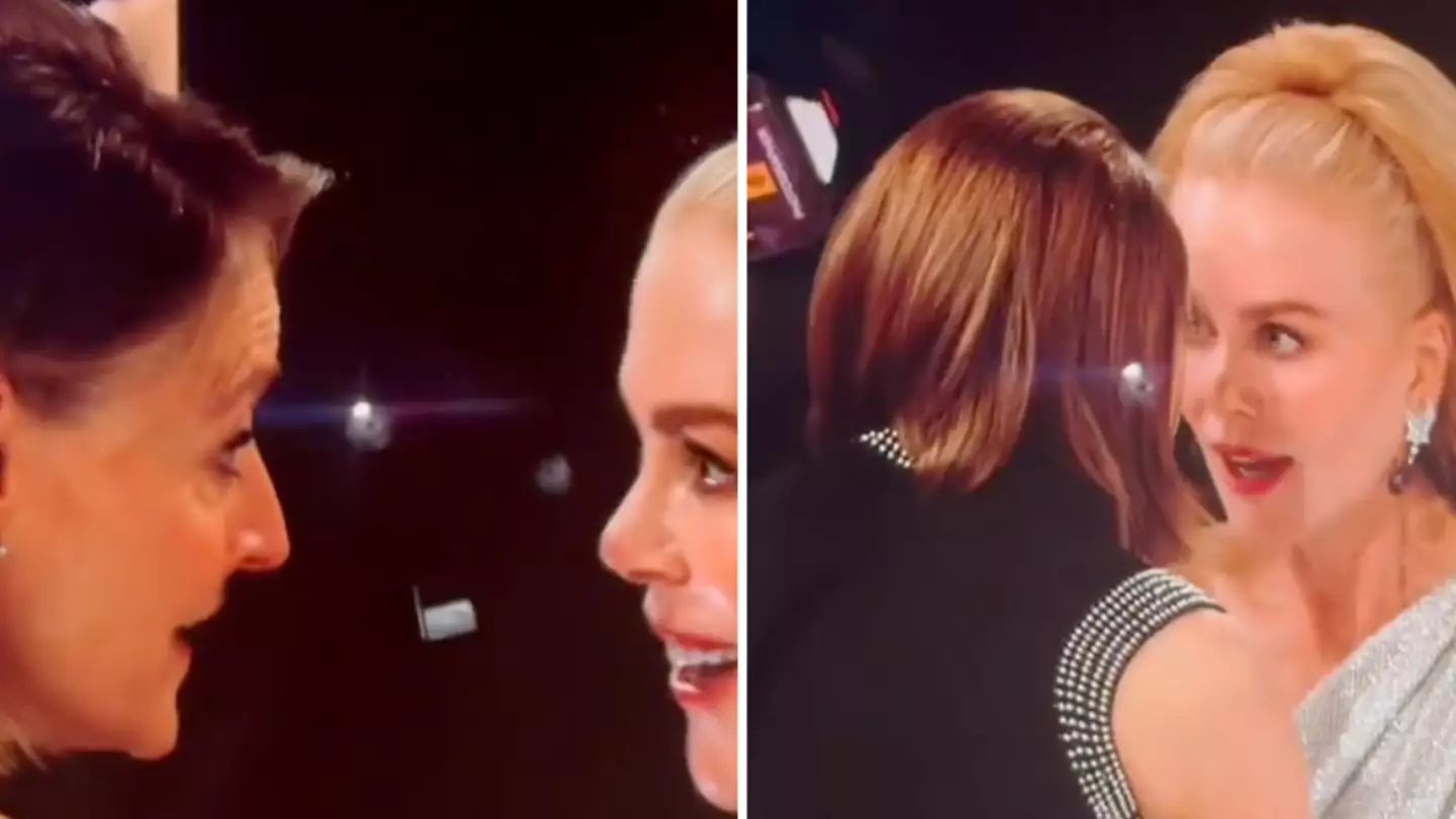 Golden Globes viewers 'figure out' what Nicole Kidman said to Jodie Foster during 'intense conversation'