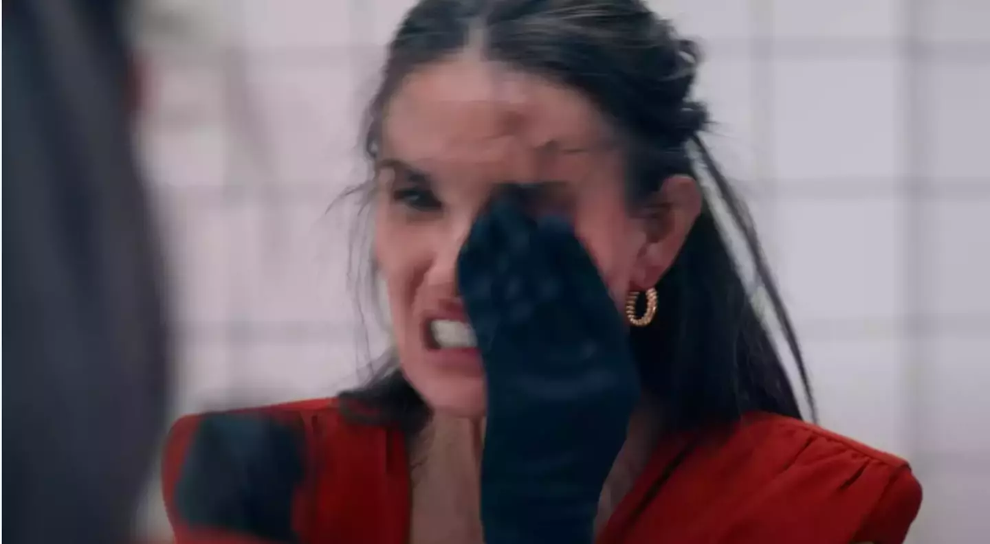 The movie stars Demi Moore (Mubi)
