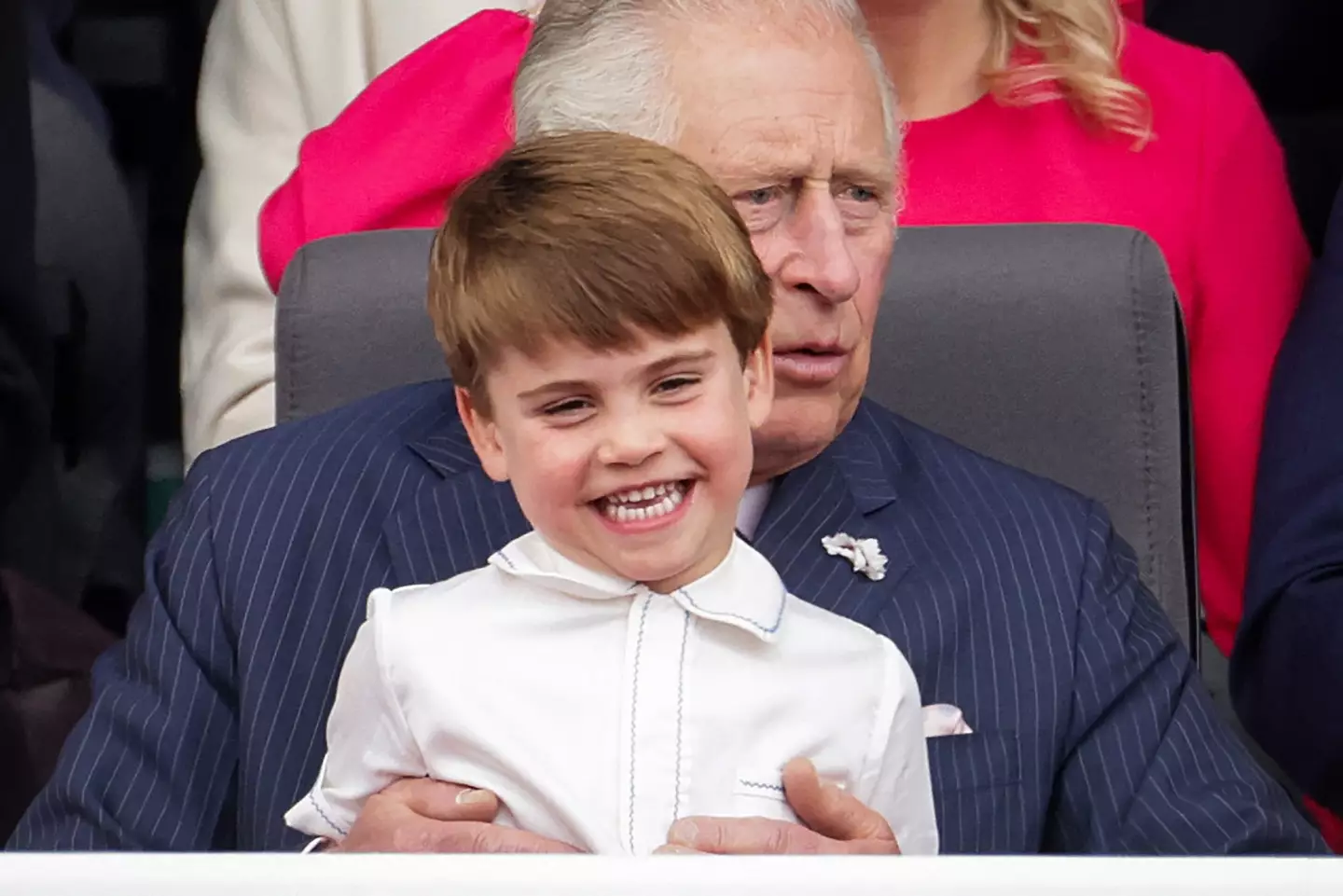 Prince Louis would be next to inherit the title (CHRIS JACKSON/POOL/AFP via Getty Images)