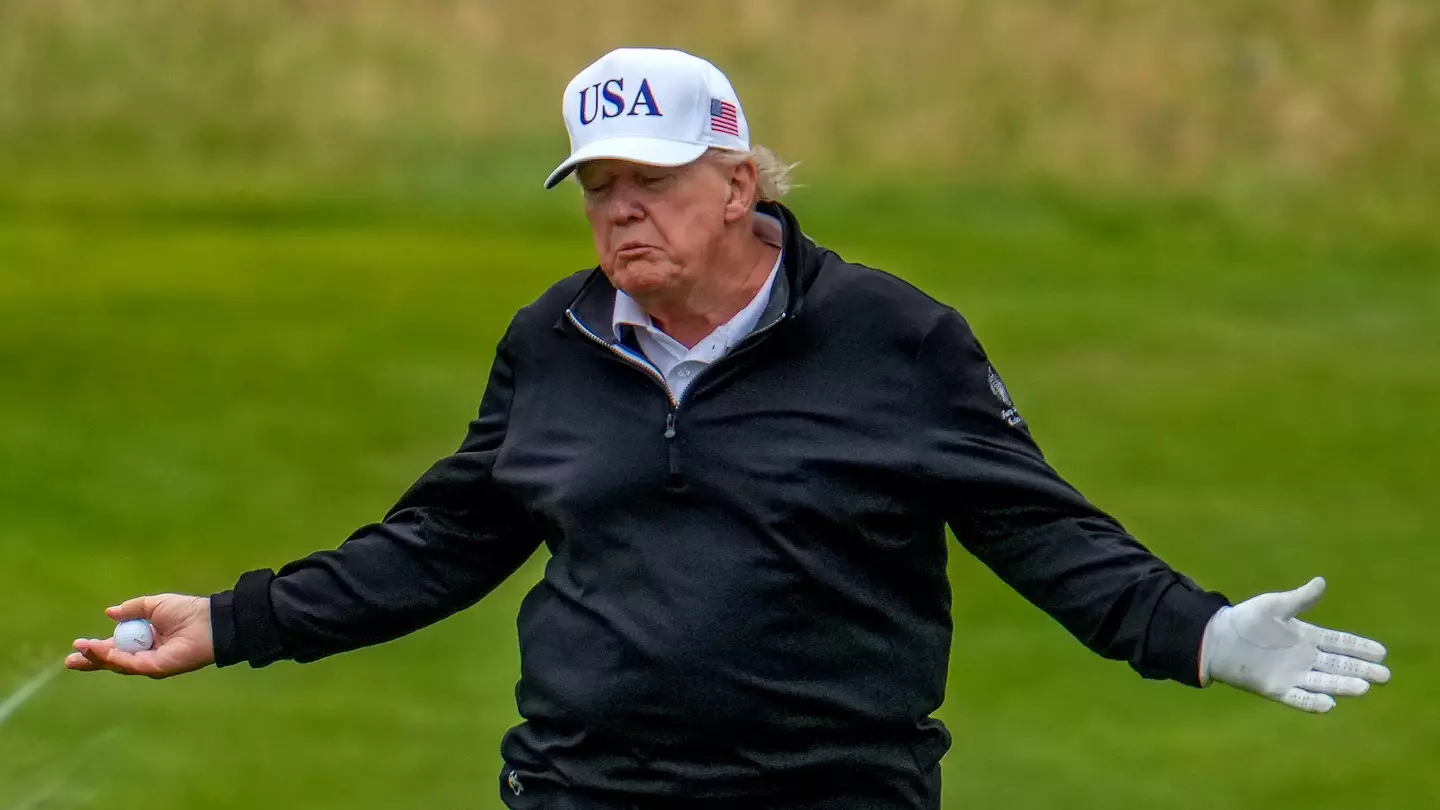 Donald Trump accused of ‘cheating’ at golf as suspicious video goes viral