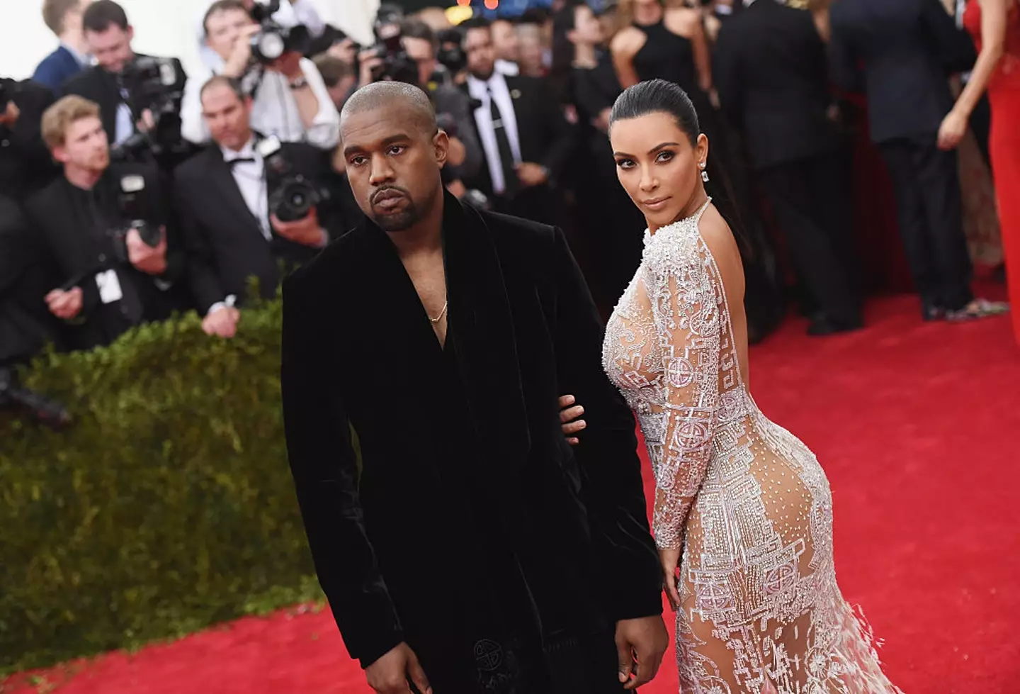 Kim was married to rapper Kanye West for six years.