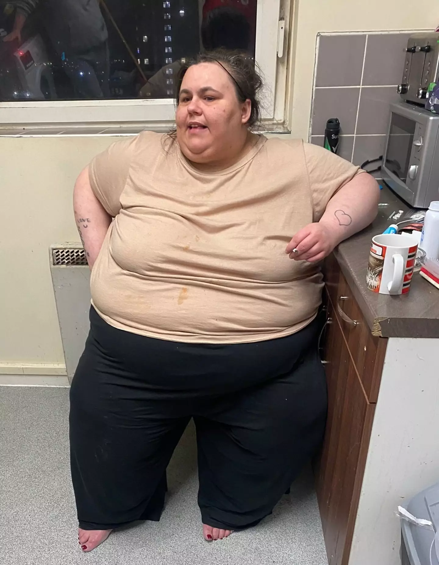 Leyla Clelland says she is scared that she'll never wake up.