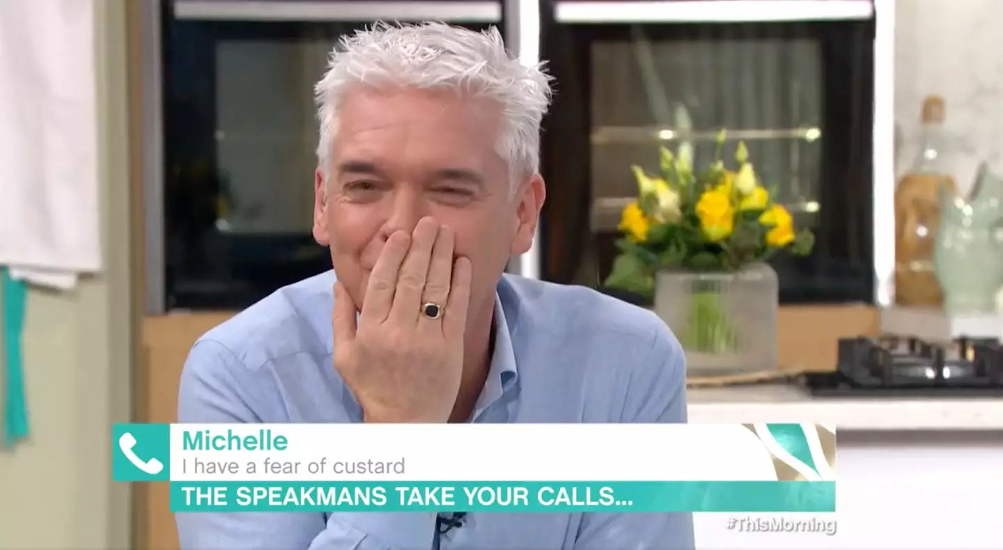Philip could not stop laughing (