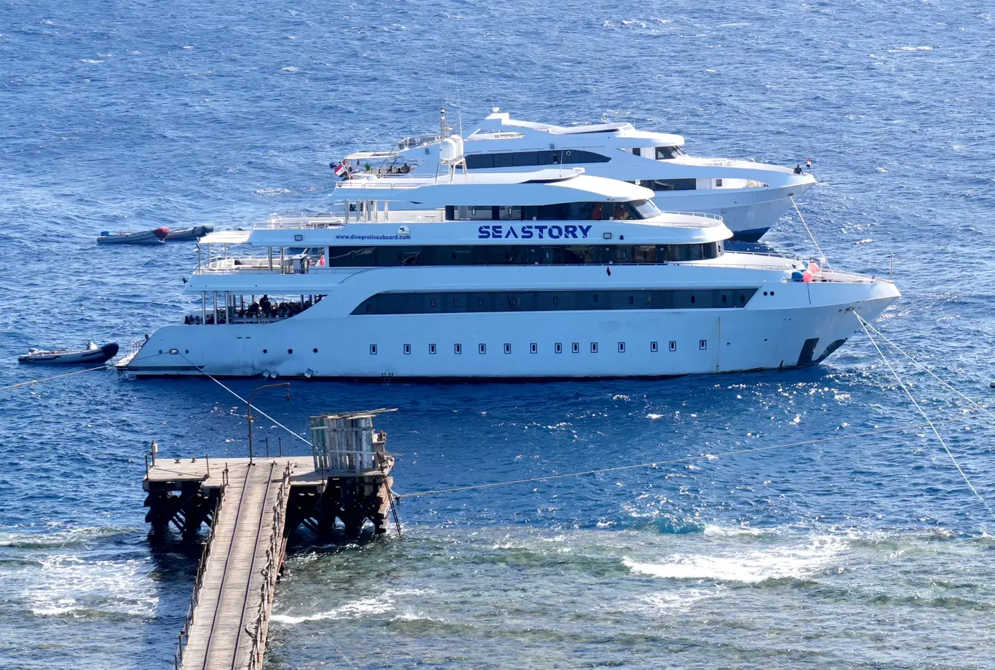 35 people were rescued from the Red Sea boat disaster (Mahmut Serdar Alakus/Anadolu via Getty Images)