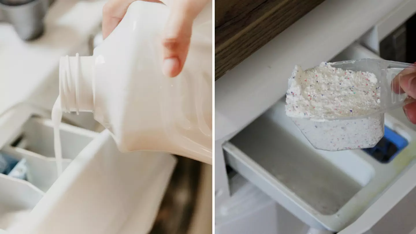 People are only just learning what each compartment drawer is for in a washing machine