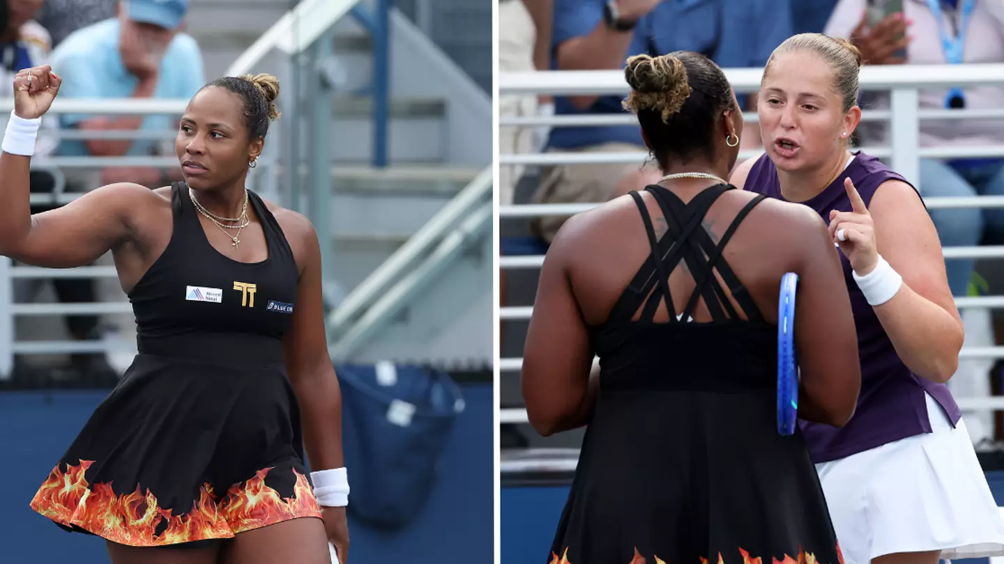 New footage reveals tennis player's 'gracious' response to furious opponent who hurled insults during US Opens match