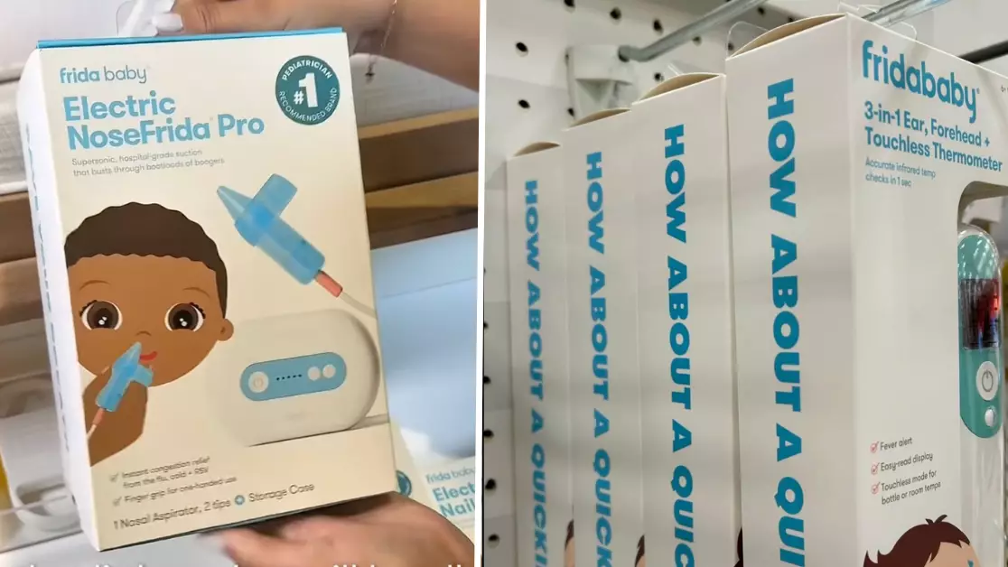 Baby care brand facing backlash over ‘sick sexual innuendos’ on packaging