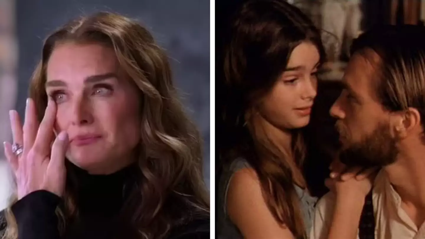 Brooke Shields opens up about having to kiss grown men on set when she was just 11