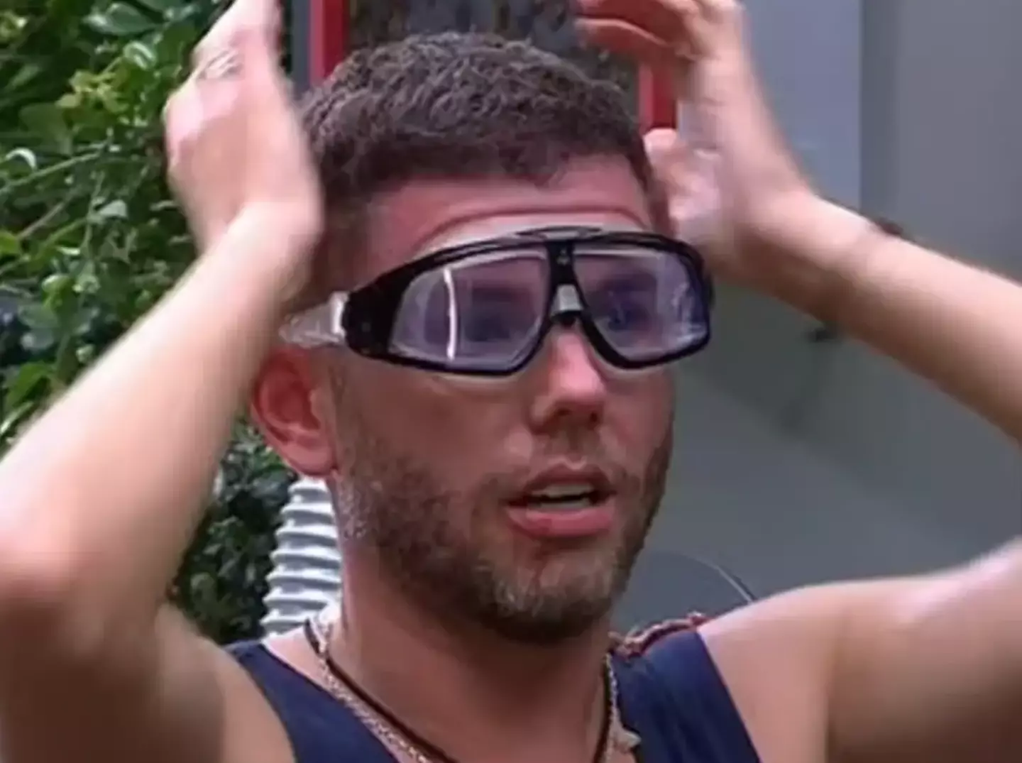 Dean backed out of his trials after screaming out 'I'm a celebrity, get me out of here' (ITV)