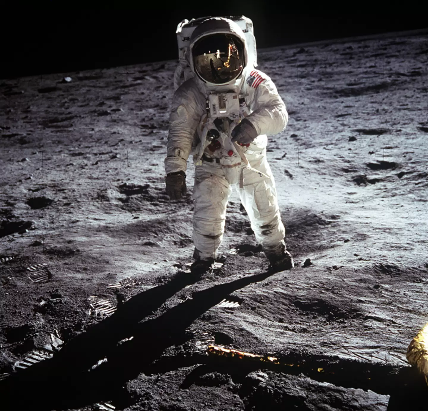 Michael Ranger enhanced everything in the visor (Heritage Space/Heritage Images via Getty Images)