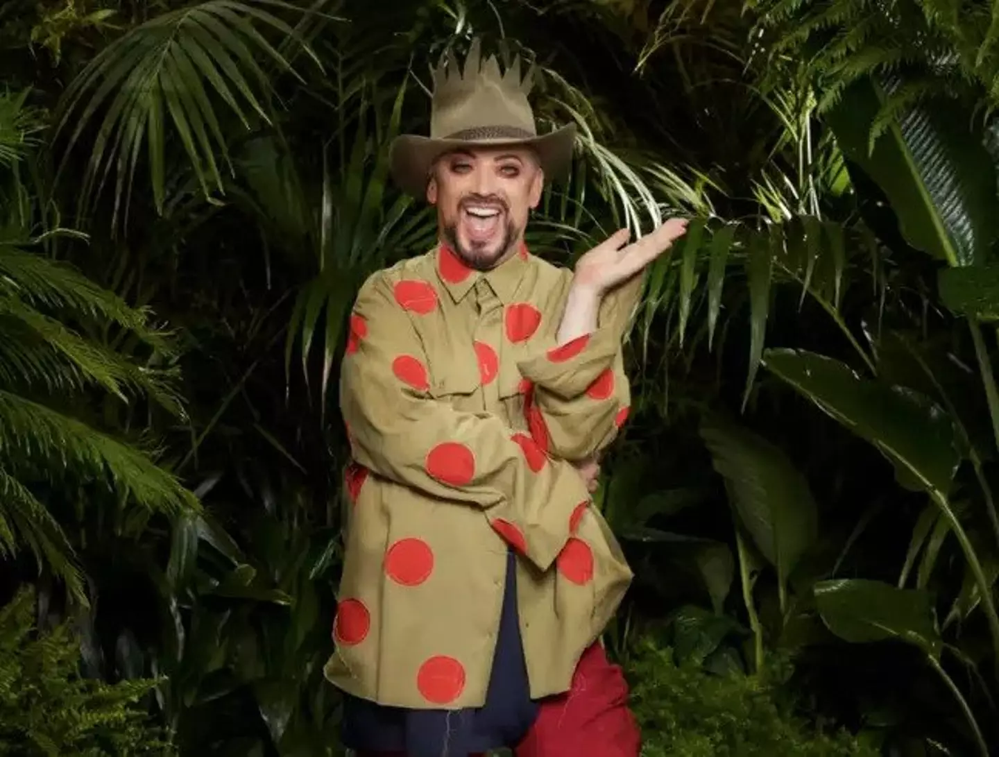Boy George is one of the celebs entering the jungle.