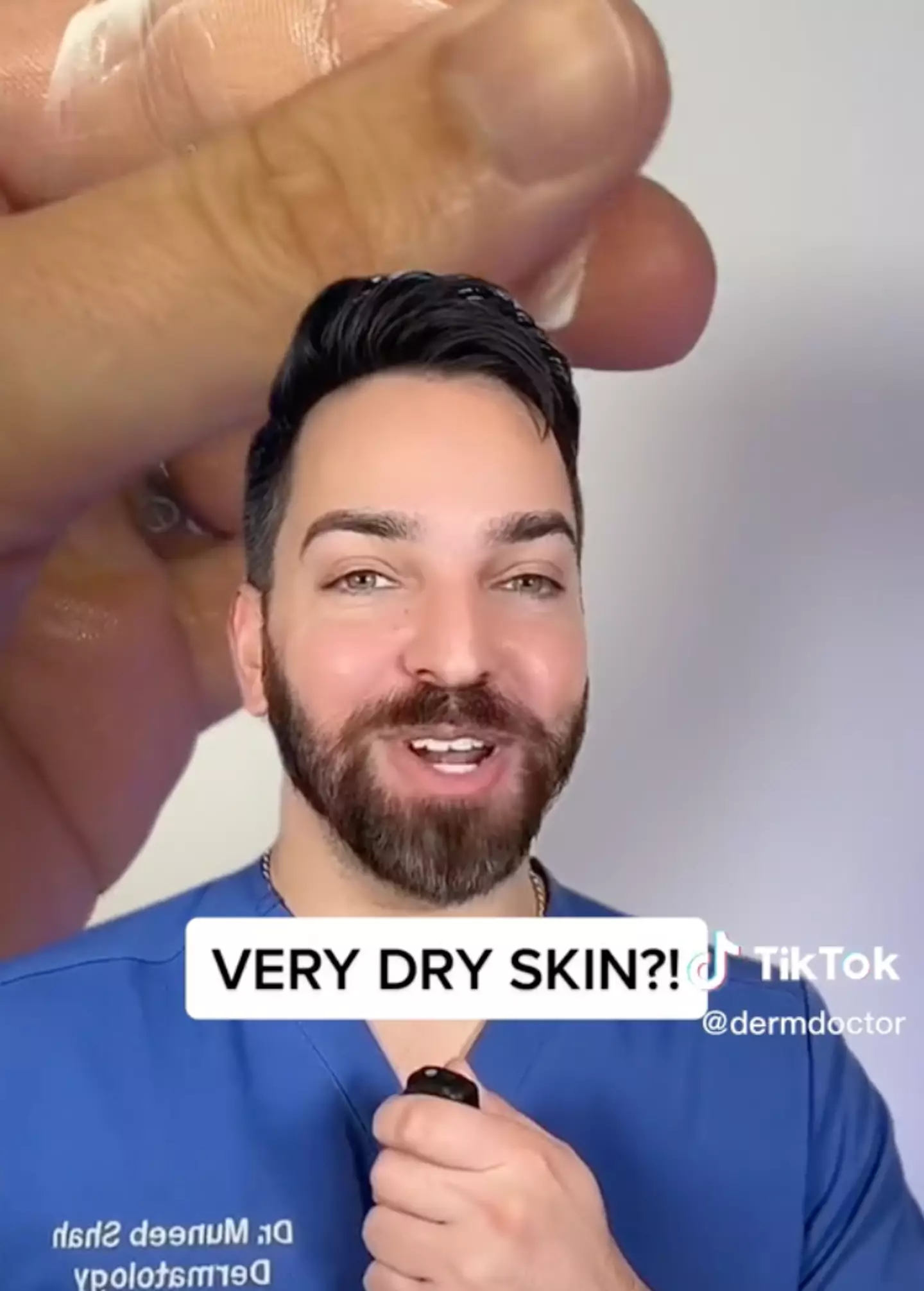 Shah regularly shares skincare tips online.