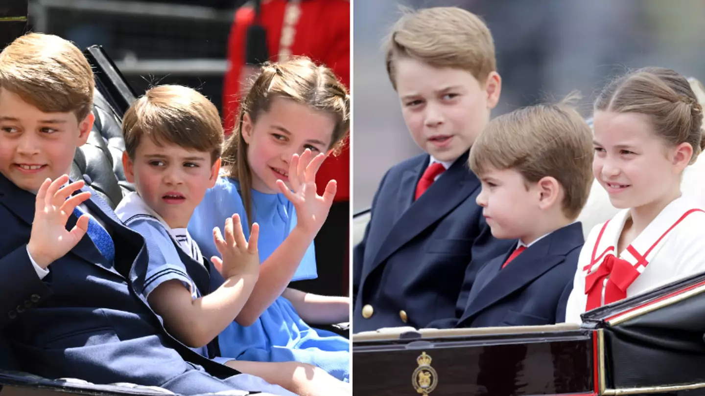 Prince George, Princess Charlotte and Prince Louis are forced to do three main chores when at home
