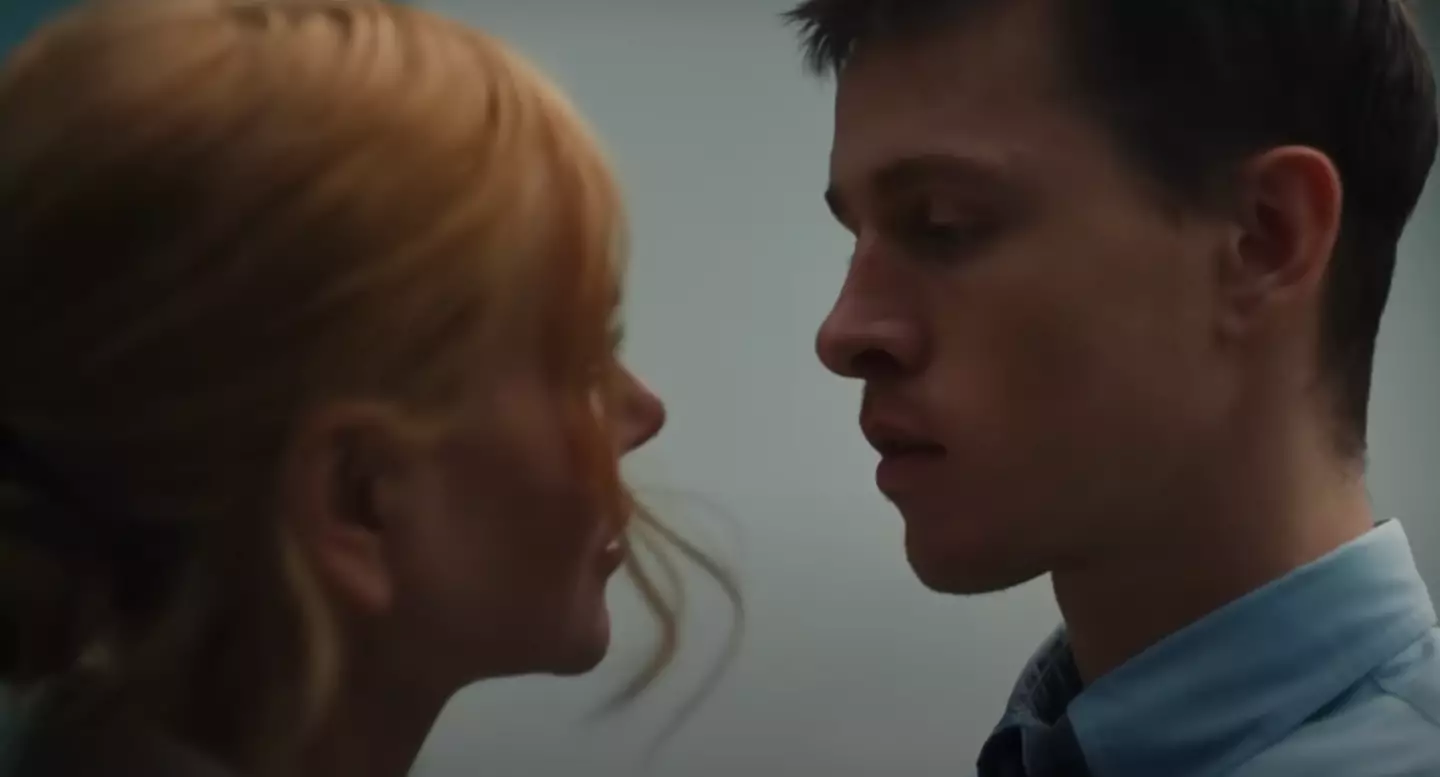 Dickinson opened up about an 'embarrassing' moment filming Babygirl (A24)